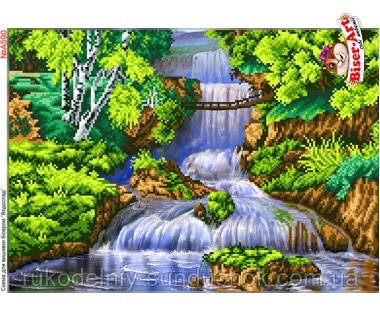 Схема для вишивки бісером, Бісер-Арт Водоспад (А590), фото 1