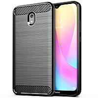 TPU чохол протиударний Slim Series для Xiaomi Redmi 8A — чорний карбон