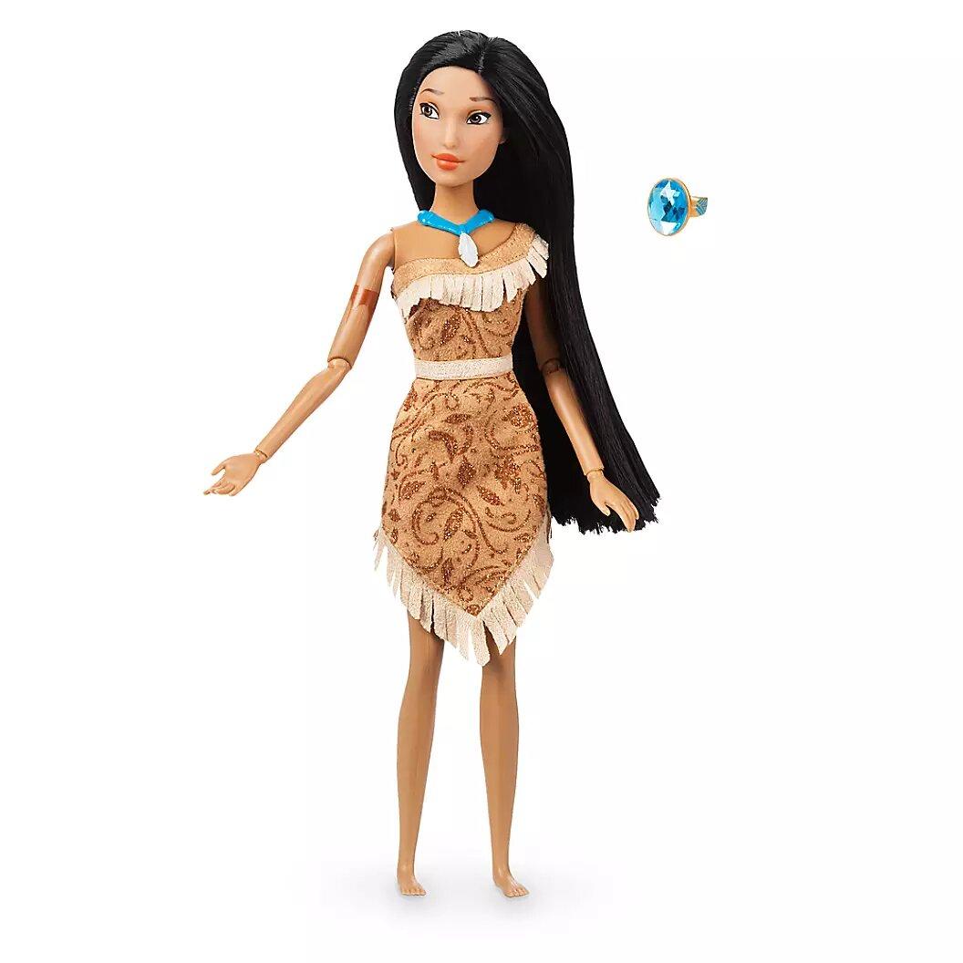 Лялька Покахонтас класична з кільцем Принцеса Дісней Pocahontas Classic Doll with Ring