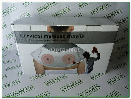 Ударний вібромасажер для спини і шиї