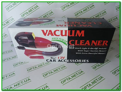 Автомобільний вакуумний пилосос 12V Vacuum Cleaner