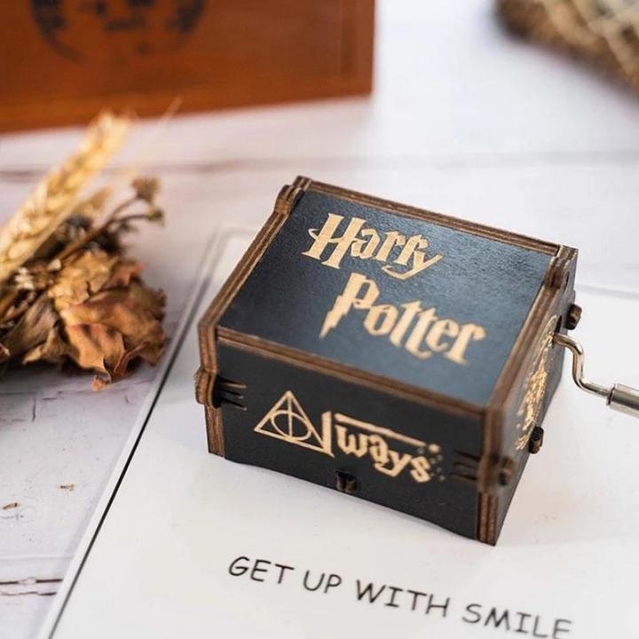 Деревянная музыкальная шкатулка Гарри Поттер - фото 2 - id-p1128603063