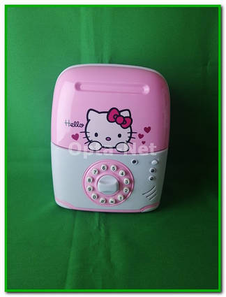 Сейф - іграшка з кодом Hello Kitty