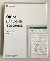 Ліцензійний Microsoft Office 2019 Home and Business, RUS, Box-версія (T5D-03363) вскрита упаковка