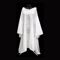 Накидка (элемент новогоднего костюма) Белый Ангел 100 см карнавальный