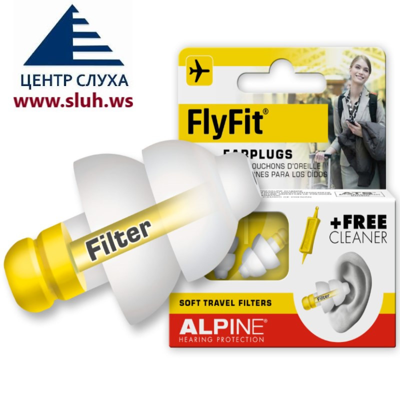 Купить Беруши для полетов Alpine FlyFit (Голландия), цена 599 грн ...