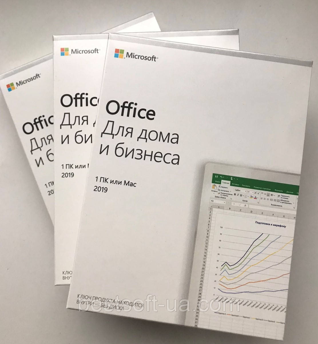 Microsoft Office 2019 Home & Business, RUS, Box-версія (T5D-03363) – Офіційна ліцензія, БЕЗКОШТОВНА доставка