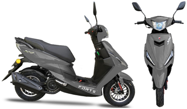 Скутер FORTE NEW JOG (Сірий)