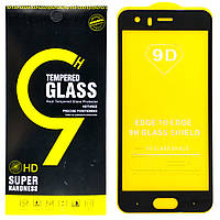 Защитное стекло 9D для Huawei Honor 9 (Black)