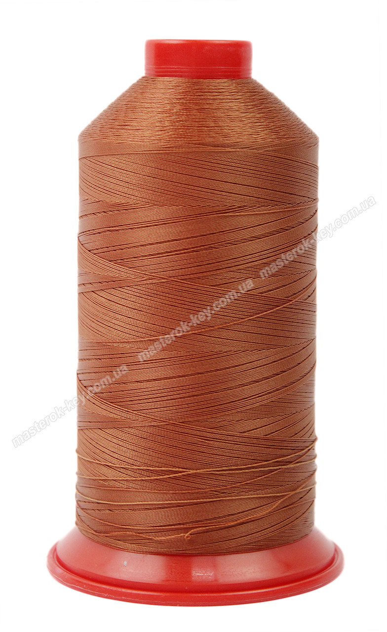 Нитка взуттєва POLYART (ПОЛІАРТ) N40 1539 колір руда-коричнева 3000 м., фото 1