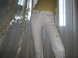 Літні жіночі штани з блискавками б/в розмір 44-46, фото 6