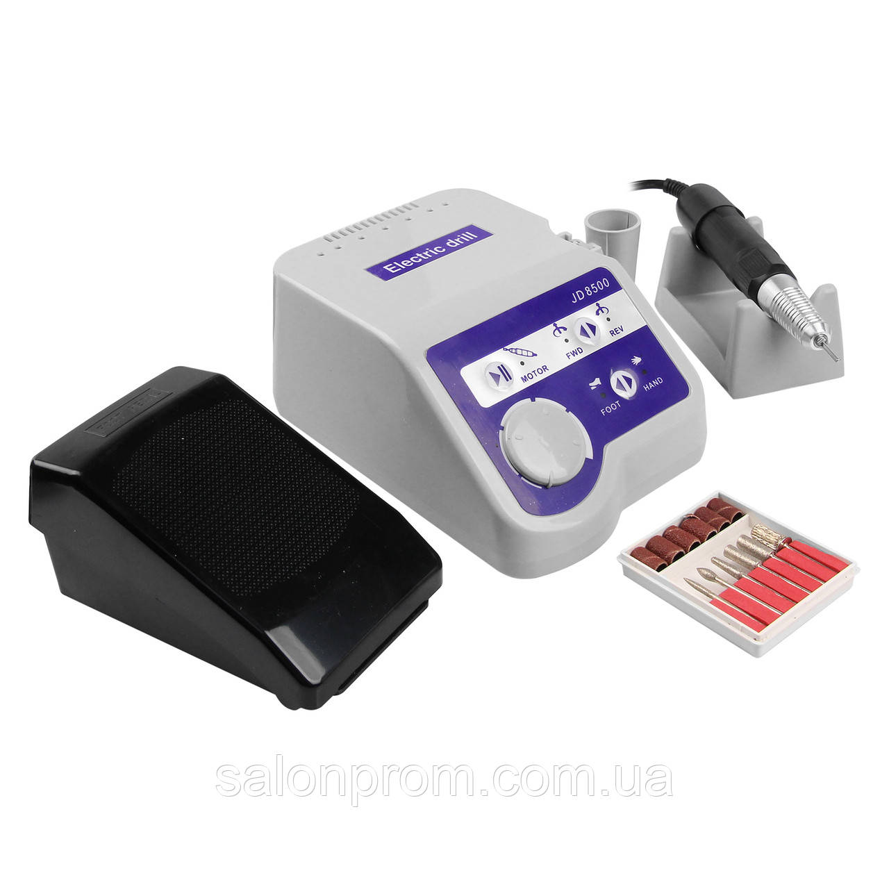 Фрезер для маникюра и педикюра Electric Drill JD 8500 35000 оборотов 65