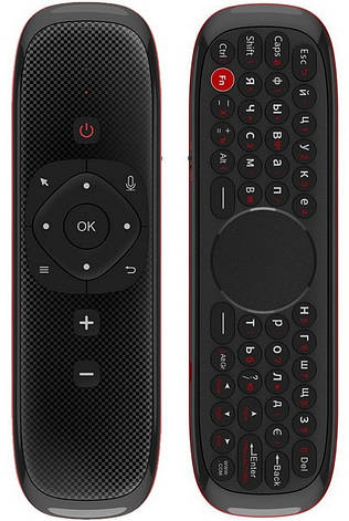 Пульт-миша Air Mouse WECHIP W2 (РУСКА КЛАВІАТУРА, МІКРОФОН), фото 1