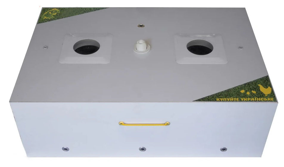 Інкубатор Міні-60 (автоматичний переворот, пластиковий корпус, теновий нагрівач)