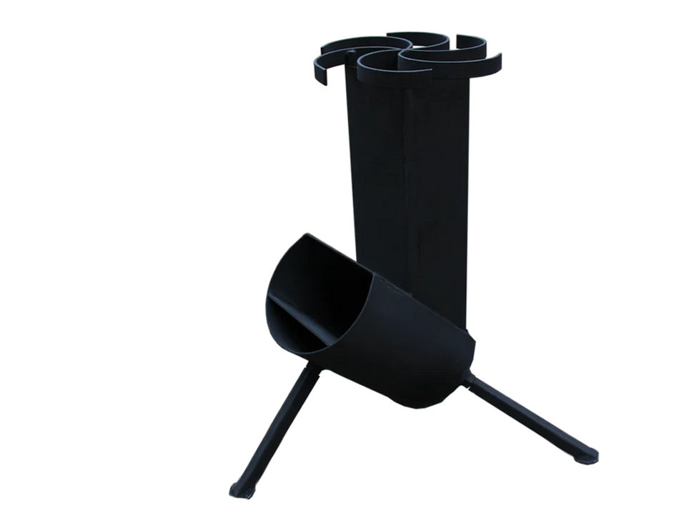 Дровяна піч для приготування їжі та обігріву ПД-1