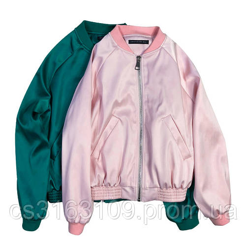 Стильный атласный женский бомбер (ID#1128719804), цена: 1272 ₴, купить ...