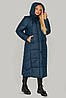 Стильне зимове жіноче пальто Сандра, р-ри 44-62, фото 8