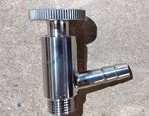 Клапан-пробовідбірник 1/2"(ду15) AISI 304
