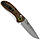 Ніж Benchmade Griptilian 551-1 Custom Brown, фото 2