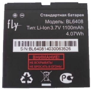 Акумуляторна батарея Fly BL6408 (IQ239), фото 1