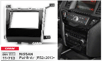 2-DIN переходная рамка NISSAN Pathfinder (R52) 2013+, CARAV 11-713