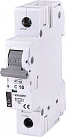 Автоматический выключатель ST-68 6 1p С 10А (4,5 kA) ETI, 2181314 ETIMAT модульный автомат однополюсный