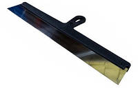 Шпатель 600 мм з нержавіючої сталі з ручкою з чорного пластику Woffmann