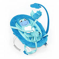 Детский шезлонг-качалка Baby Tilly BT-BB-0002 Blue Голубой ***
