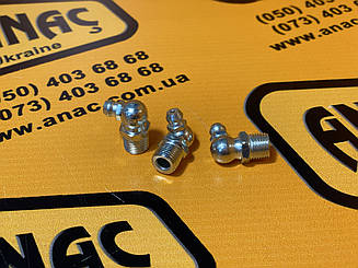 1450/1001 Маслянка тавотница кутова (кут 90 градусів) на JCB