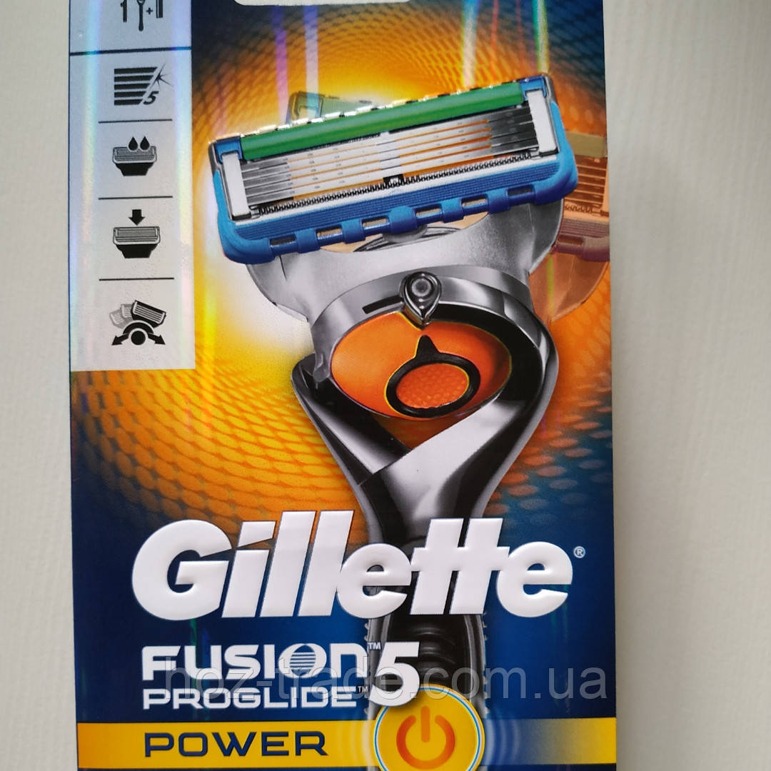 Бритва станок для гоління на батарейці Gillette Fusion ProGlade Power Flex Ball
