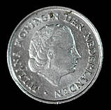 Монета Нідерландів 10 центів 1959-78 рр., фото 2