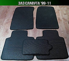 ЄВА килимки на ЗАЗ Славута '99-11. Килими EVA ZAZ