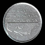 Монета Нідерландів 25 міліграмів 1984-98 рр., фото 2