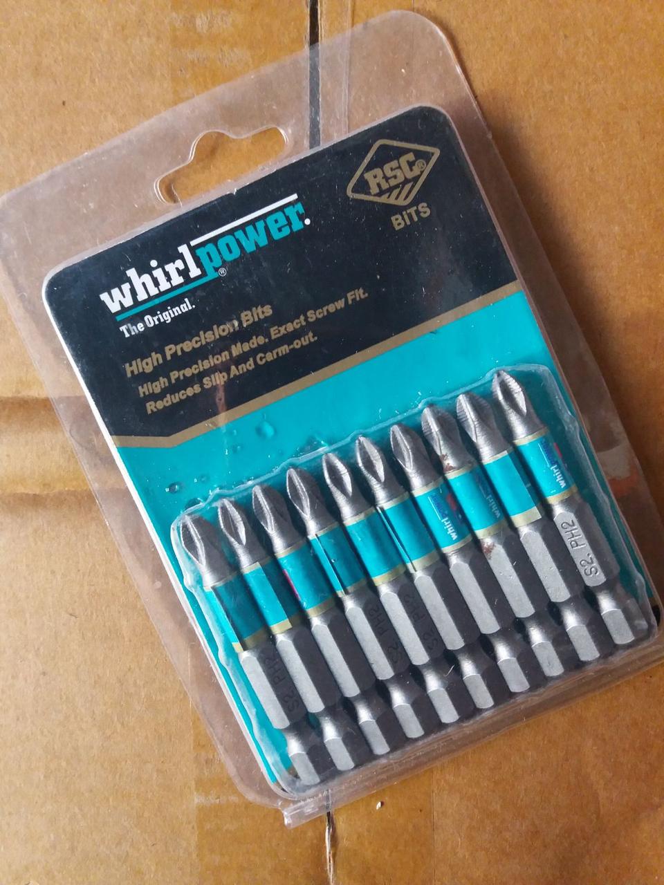 Біти для шуруповерта Whirlpower Ph2*50 (10шт)