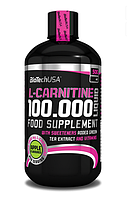 Жидкий L-карнитин 100000 (L-Carnitine Liquid 100000) 2000 мг с яблочным вкусом 500 мл