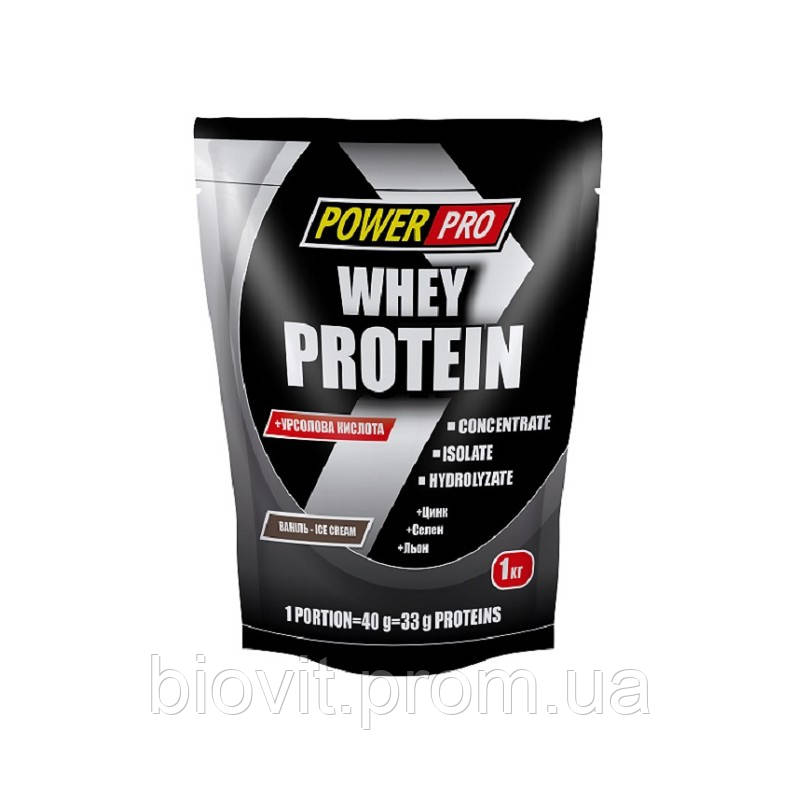 Протеин Сывороточный (Whey Protein) 1 Кг со Вкусом Ванильного ...