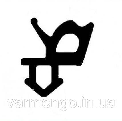 Ущільнювач REHAU для скла (чорний).