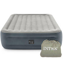 Надувне ліжко Intex 64126 (203х152х46 см.) - електронасос., фото 2