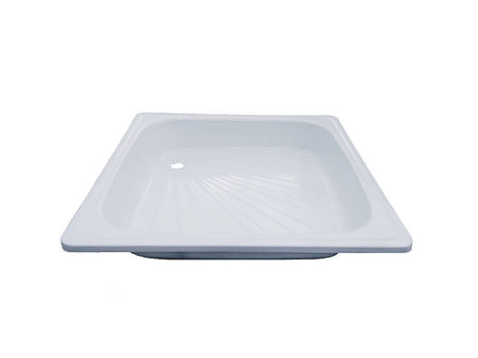 Сталевий піддон для душу 90x90 Atlant квадратний, фото 2