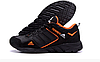 Чоловічі шкіряні кросівки Adidas Terrex Orange, фото 4