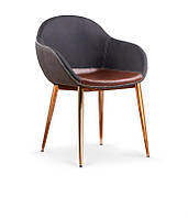 Кресло K-304 темно серый/коричневый (Halmar)