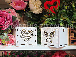 Декоративне Кашпо маленьке "Кубик" 9,5*9,5 см