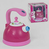 Дитячий іграшковий Чайник 2158 (36/2) Play Smart, світло, звук, холодний пар, в коробці