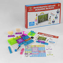 Дитячий Конструктор електронний YS 2961 (36) 34 деталі, 115 схем, підсвітка, в коробці