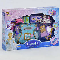 Дитячий іграшковий Касовий апарат 35566 (8) музичний світиться, аксесуари, в коробці