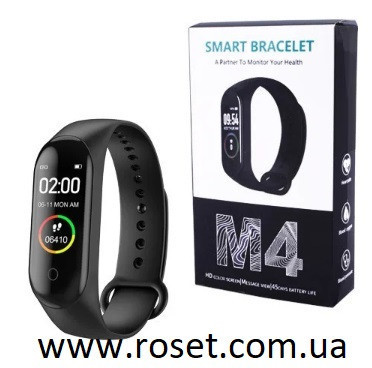 Фітнес-браслет Smart Watch M4 (фітнес трекер, смарт браслет)