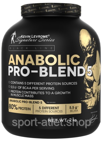 Протеїн Kevin Levrone Anabolic Pro-Blend 5, 2 кг Білий шоколад-клюква
