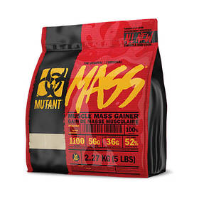 Гейнер Mutant Mass, 2.2 кг - Ваніль