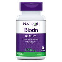 Витамины и минералы Natrol Biotin 1000 mcg, 100 таблеток