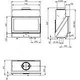 Камінна топка Dovre VISTA 802 виставкова модель, фото 2